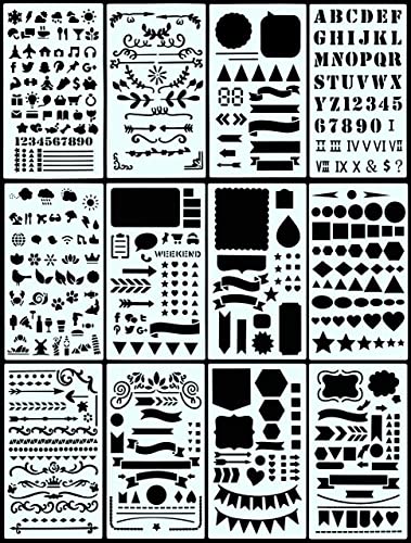 Essentials Dotted Journal Stencil Set: 300 Designs von Peter Pauper Press